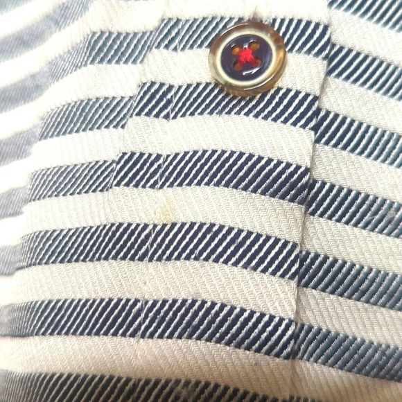 Ted Baker Sandre Striped Viscose button Shirt Dress - Picture 8 of 11